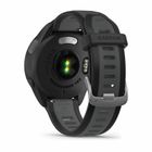 Garmin, Forerunner 165 Music, zegarek sportowy, amoled, 43 mm, czarno-szary