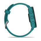 Garmin, Forerunner 165, zegarek sportowy, Music AMOLED, Turquoise Aqua, 43 mm