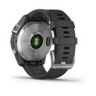Garmin, zegarek Fenix, 7 Standard Edition, 47 Mm Silver, Graphite Band