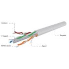 Gembird, kabel sieciowy, UTP, kat. 6, CCA ECA,szary, 305m