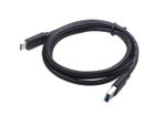 Gembird, kabel, USB Type-C(M)-AM 3.0, 1.8m, czarny