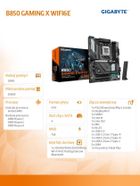 Gigabyte, płyta główna, B850 GAMING X WIFI6E