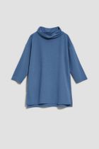 Golf damski, niebieski, Moodo