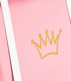 Gordon Trade, fotel gamingowy z podnóżkiem, regulowany, poduszka masująca, różowy-biały