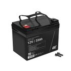 Green Cell, akumulator żelowy, AGM21, 12V, 33Ah