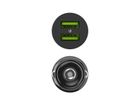 Green Cell, ładowarka samochodowa, GC PowerRide Nano36, 36W, 6A, 2xUSB-A