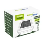 GreenBlue, lampa solarna LED na słupek, daszek kopertowy, 60-40 mm, 3200K GB125 WW