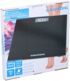 Grundig, waga łazienkowa, czarna