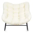 HaloFuture, bujany fotel, kokon skandynawski, XL, beżowy