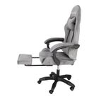 HaloFuture, fotel gamingowy, z podnóżkiem, szary