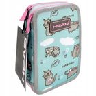 Head, piórnik rozkładany, podwójny, Meow