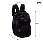 Head, plecak szkolny, 3-komorowy, Black Pink/Mint