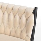 Hedo, Glamour, krzesło welurowe, beżowe