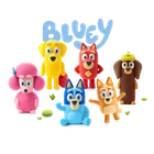 Hey Clay, Bluey, masa plastyczna, 15 szt. + królik i błazenek GRATIS, zestaw promocyjny