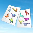 HoloToyz, naklejki AR z dźwiękiem, Jurassic Dinos