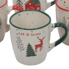 Home Styling Collection, zestaw kubków świątecznych, 200 ml, 4 szt.