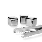 Homla, Alcole, kostki do drinków, stalowe ze szczypcami, 9 szt.