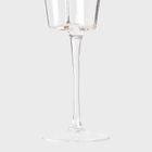 Homla, Amar, kieliszek na wino w kształcie serca ze złotym rantem, 0,3l, 726613