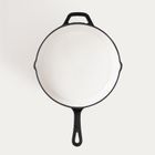 Homla, Andreas, patelnia żeliwna, beżowo-czarna, 26 cm