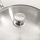 Homla, Arden, wok ze stali nierdzewnej, 34 cm