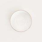 Homla, Auroo, miseczka, ze złotą obwódką, 14 cm