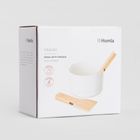 Homla, B2 Fincan, misa do sałat z bambusowymi łyżkami, 17 cm