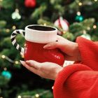 Homla, Bargos, kubek, skarpeta świąteczna czerwona, 0,45l