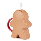 Homla, Briley, kubek, ciastek ze szklaną słomką, 0,55l