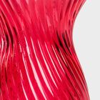 Homla, Cherish Love, wazon, szklany czerwony, 11,5-20 cm