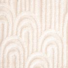 Homla, Darin, koc, miękki ecru ze strukturalnym wzorem, 150-200 cm