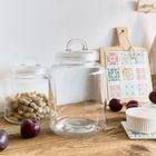 Homla, Doel, pojemnik, szklany z pokrywką, 3l