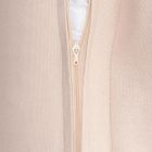 Homla, Durga, poszewka, bawełniana ciemnobeżowa z dekoracyjnym obszyciem, 45-45 cm