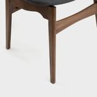 Homla, Eroso, krzesło, brązowe, 48-55,5-74,8 cm