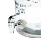 Homla, Freya, słoik z kranikiem szklany, rozmiar L, 6l