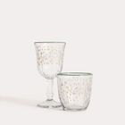 Homla, Gardino Flowers, szklanka, w drobne kwiaty, 0,25l