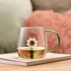 Homla, Girasol, szklanka, ze stokrotką, 0,4 l