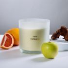Homla, Glow, świeca zapachowa, White Musk, 870g