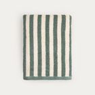 Homla, Listra, ręcznik, w pistacjowe paski, 70-130 cm