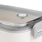 Homla, Loene, lunchbox, biały, 0,75l, 858937