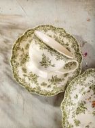 Homla, Lourry, filiżanka, ze spodkiem, zielona, 0,2l