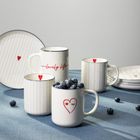 Homla, Lovely Life, kubek, w wąskie paski, 0,3l, 744990