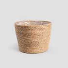 Homla, Lumbo, osłonka na doniczkę, pleciona naturalna, 27-21 cm