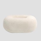 Homla, Luncta, pufa, ecru, 82-52-34 cm, 743740