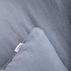 Homla, Maisy, pościel z mikrofibry, szara, 140-200 cm, 701931