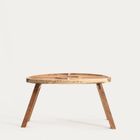 Homla, Mooka, stolik, akacjowy okrągły, 37-20 cm