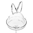 Homla, Prata, patera, szklana z przykrywką królik, 12-33 cm