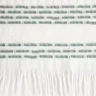 Homla, Rosop, ręcznik, boho z pistacjowymi paskami, 50-90 cm