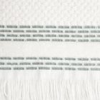 Homla, Rosop, ręcznik, boho z pistacjowymi paskami, 70-130 cm