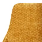 Homla, Satori Pop, krzesło, musztardowe, 58-62-79 cm