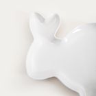 Homla, Sippra, półmisek, do serwowania w kształcie zająca, 35-26 cm